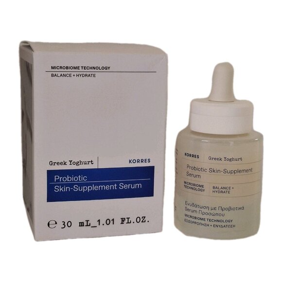 KORRES Greek Yoghurt Re-Balancing Skin-Supplement Serum 30 ml  BNIB - Picture 2 of 3